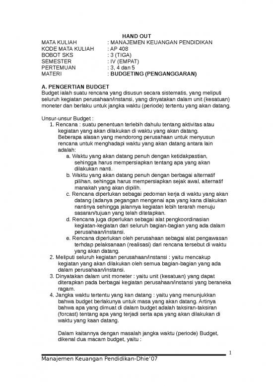 picture_Budget Spreadsheet 7666 | Handout Budgeting  Penganggaran | Ilmu Kependidikan